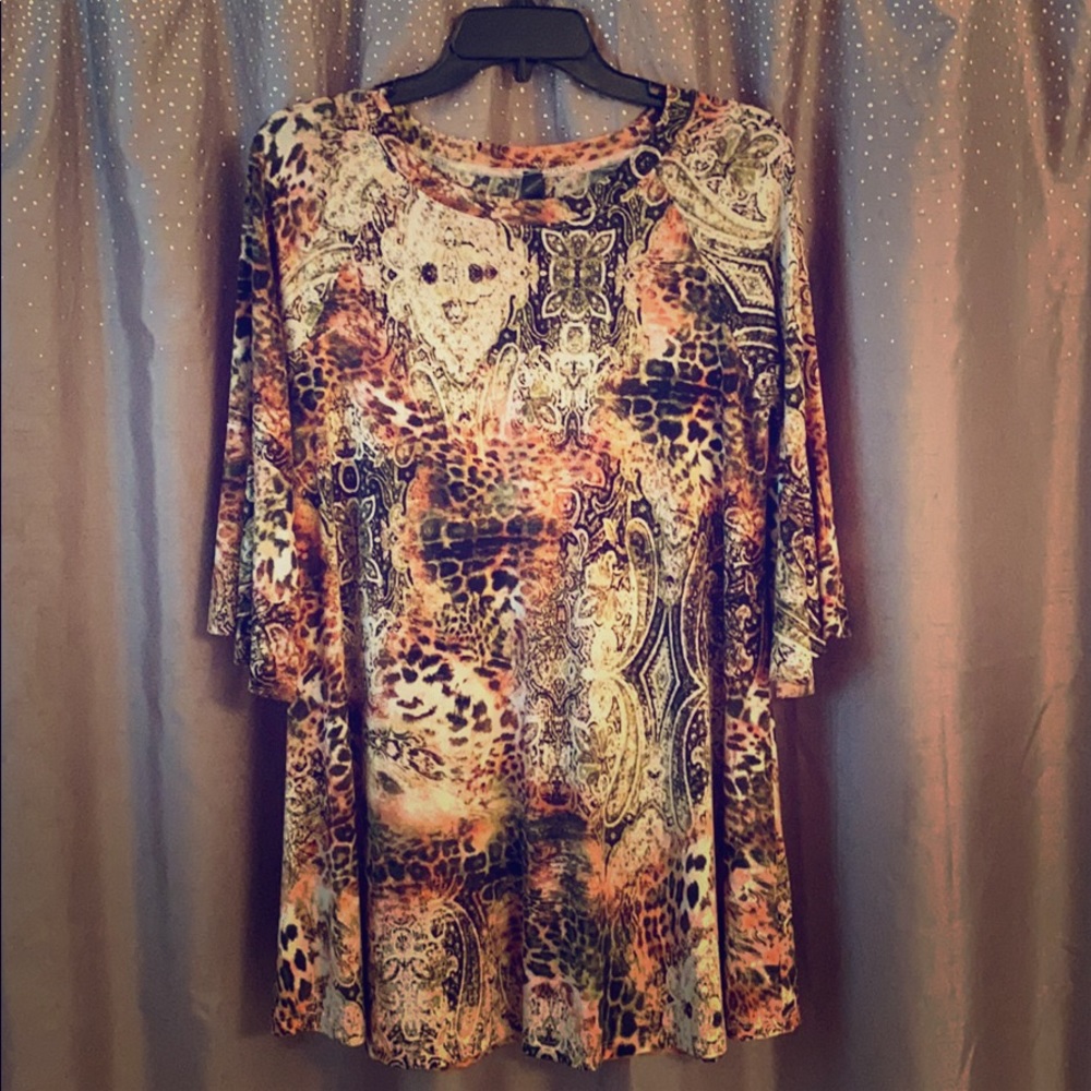Yahada Tunic Top sz M